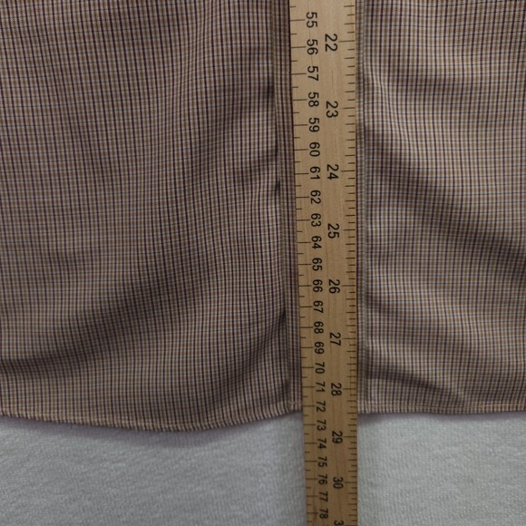 Eddie Bauer Shirt Mens Large Tall Relaxed Fit Wrinkle Resistant Button Up Plaid - Picture 5 of 6